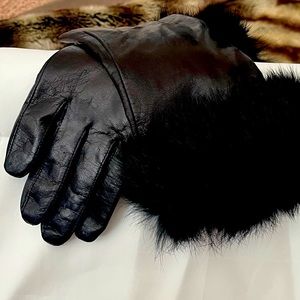COPY - Leather Gloves Black
